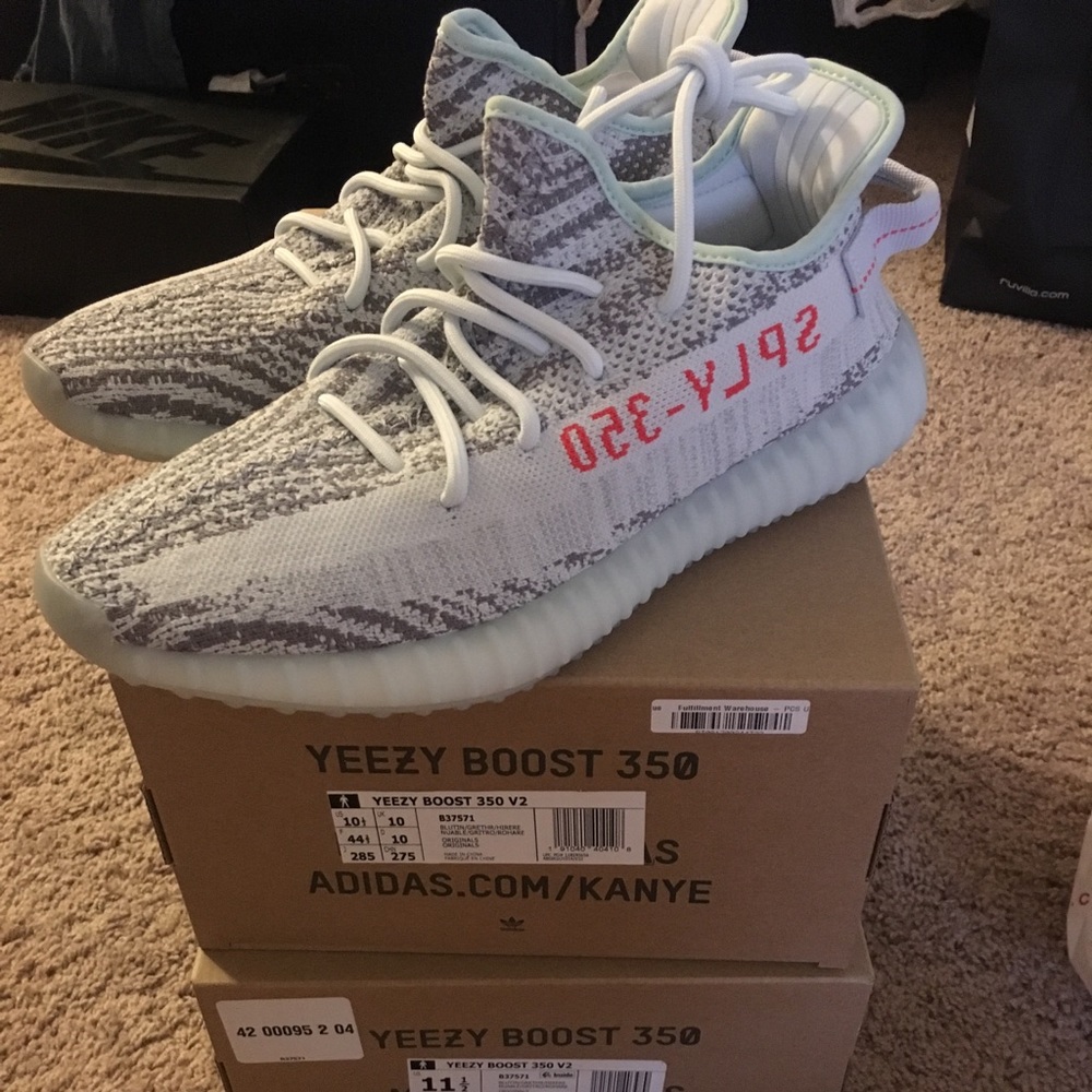 Yeezy Boost 350 Blue Tint